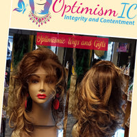 Dazzling Balayage 13x6 HD Lace 2 $99 100% Human Hair Lace Wig at Optimismic Wigs and Gifts West St Paul MN. Shop brown human hair lace front wigs near me.