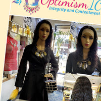 Human hair deep wave lace front wigs at Optimismic Wigs and Gifts near Minneapolis and St Paul 1201 S Robert Street St Paul Minnesota. Shop black human hair lace front wigs near me. 