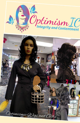 Buy Black lace front wigs in Minnesota. Shop $59 Georgina Wigs at Optimismic Wigs and Gifts