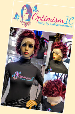 Ruby Human Hair Wig $99 OptimismIC Wigs and Gifts