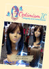 Reagan Synthetic 12inch Glueless Chocolate and Blue Wigs $59 OptimismIC Wigs and Gifts Shop West St Paul MN