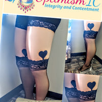 Lovely Non Slip Hold Ups $10 Women's stockings Optimismic Wigs and Gifts Shop West St Paul MN. 