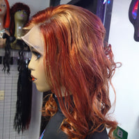 Custom colored lace front wigs for women at Optimismic Wigs and Gifts.