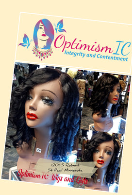 Prestyle custom human hair wigs nearby at Optimismic Wigs and Gifts St Paul Minnesota. Jizelle HD Lace 13x6 $179 100% Human Hair Lace Front Wigs Optimismic Wigs and Gifts West St Paul MN. Shop black human hair lace front wigs near me.