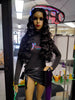 Long black sexy body wave wigs for black women at Optimismic Wigs and Gifts. Wig stores in minnesota. 