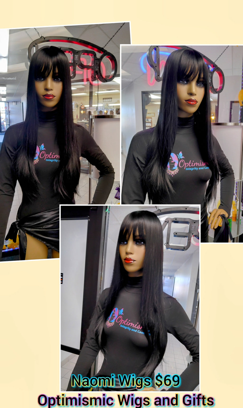 Naomi Wigs $69 Optimismic Wigs and Gifts. Minnesota Wig stores.