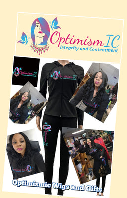 OptimismIC Integrity and Contentment2pc Jogging Suit $35 Optimismic Wigs and Gifts St Paul MN. Tacandrya Patterson. Pants Sets at OptimismIC Wigs and Gifts St Paul Minnesota