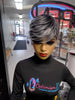 Buy salt and pepper pixie cut wigs at Optimismic Wigs and Gifts. Minnesota wig shops.