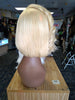 Buy New Prestyled Human hair blonde wigs at Optimismic Wigs and Gifts.