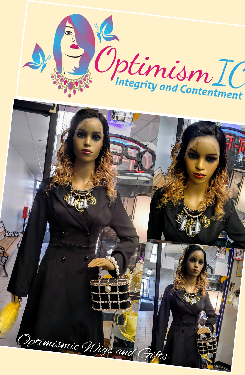 Beauty Supplies and Wig Stores in Minnesota Optimismic Wigs and Gifts . Splendor Ombre $195 100% Transparent Lace 22inches body wave Human hair Lace Front Wigs Optimismic Wigs and Gifts Shop West St Paul. shop human hair black and blonde ombre wigs near me