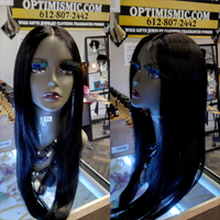 Black Fashion Lace Front Wig at Optimismic Wigs and Gifts synthetic. Minnesota Wig store.