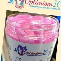 OptimismIC Integrity and Contentment Strawberry Shea Butter $10 at Optimismic Wigs and Gifts 