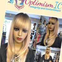 Dynasty Blonde Ombre Synthetic Glueless Wigs $59 OptimismIC Wigs and Gifts West St Paul MN