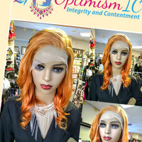 Ginger 350 color human hair wigs at Optimismic Wigs and Gifts 