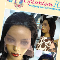 Human hair wigs at Optimismic Wigs and Gifts 