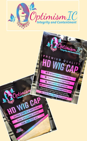 Buy OptimismIC Integrity and Contentment HD Wig caps at Minnesota Wig Stores optimismic wigs and gifts