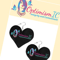 OptimismIC Integrity and Contentment Earrings $10 at Optimismic Wigs and Gifts