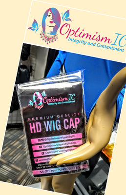 OptimismIC Integrity and Contentment HD Wig Caps at Optimismic Wigs and Gifts 