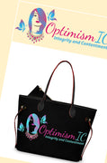 OptimismIC Integrity and Contentment Tote bags at Optimismic Wigs and Gifts 