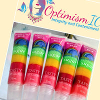 Rainbow Sugar Lipgloss at Minnesota wigs store Optimismic Wigs and Gifts 