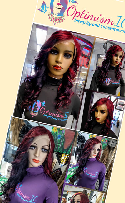 Buy starlet multicolored human hair wigs at minnesota wigs store optimismic wigs and gifts