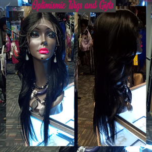 Black Lace front wigs at Optimismic Wigs and Gifts 