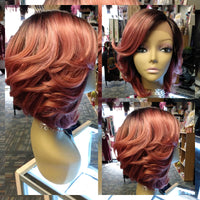 shop pink lace front wigs at optimismic wigs and gifts shop.