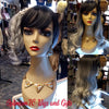 Black and white ombre Raven Wigs at OptimismIC Wigs and Gifts. Wigs stores near me, hair store nearby, lace front wigs, wig sales, wig shops st paul, gift shop++++