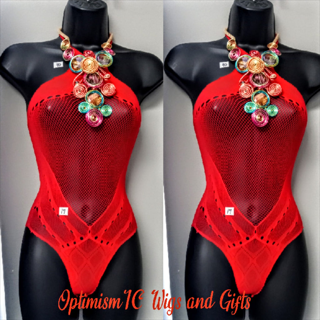 Rose red lingerie. Can you feel the heat? Explore Spring Fever at OptimismIC Wigs and Gifts One sizeColor BlackGentle washwigs stores near me, hair store nearby, lace front wigs, wig sales, wig shops st paul, gift shop++++